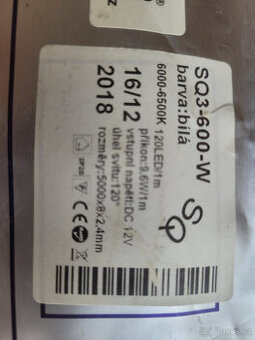 Led pásek 5m bílá s trafem - 1