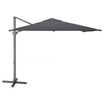 Slunečník, antracit/naklápěcí, 330x240 IKEA