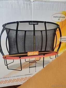 Prodám trampolínu Marimex Premium 457cm - 1