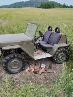 Prodám malotraktor domácí výroby - 1