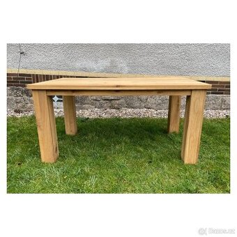 Masivní jídelní stůl Max – dub, 160 cm