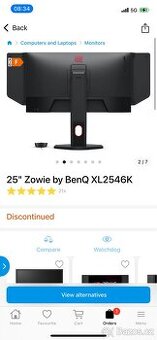 25" Zowie by BenQ XL2546K