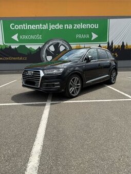 Audi Q7 3.0 TDi QUATTRO S-LINE,MATRIX,KAMERA,KŮŽE,TAŽNÉ,Bose