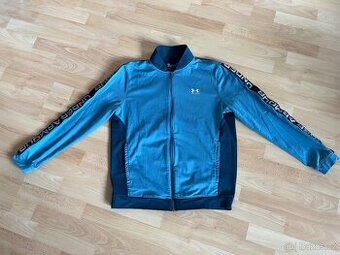 Prodám modrou mikinu Under Armour, vel. M, chlapecká