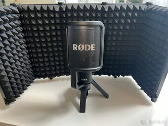 Rode NT-USB+ Studiový USB mikrofon+DNA NS5 akustický paravan