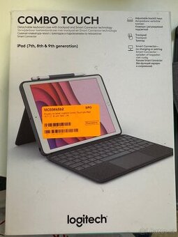 Logitech Combo Touch pro iPad 10.2" (7., 8. a 9. Gen) - UK