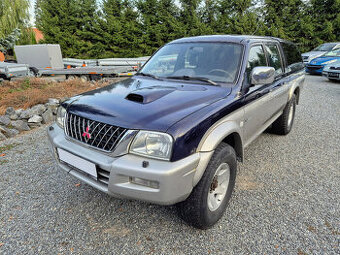 Mitsubishi L200 2.5 TD, 1.MAJITEL, NOVÁ STK, TAŽNÉ
