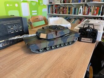 RC TANK M1A2 Abrams Heng Long 1/16 V7.0 PRO - NOVÉ