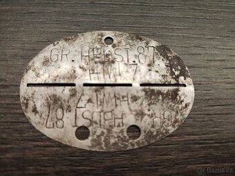 D vojenská osobní známka Wehrmacht-Hilfswilliger/Dobrovoln.