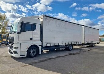 Prodám Valník MAN TGX 18.470 LL jumbo souprava 4