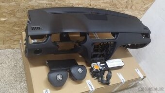 Airbagová sada Škoda Octavia 3 Canton, s origo deskou