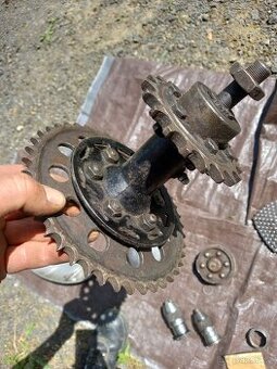 Náboj kola - předělaný