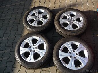 ALU KOLA 17 RENAULT 5x114,3 ET 49 NOVÉ LETNÍ PNEU 9MM