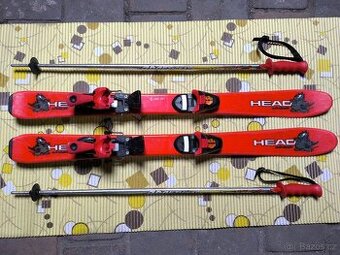 Set dětské lyže Hrad 97 cm s vázáním Salomon