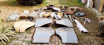 Díly na veterán Renault 4CV a KDF Kubelwagen