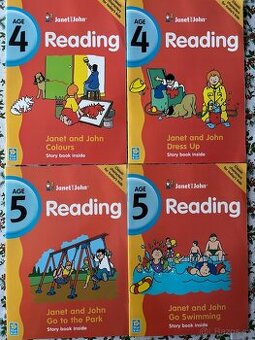 Janet and John reading