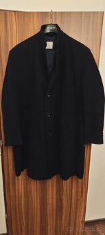 4XL Pánský kabát Bugatti tmavě modrý