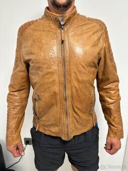 Hnědá kožená bunda Gipsy