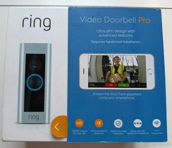 Ring domovní IP/video telefon Video Doorbell Pro (wired)