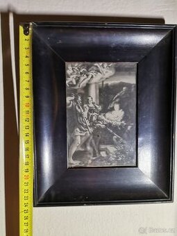 Starý obrázek náboženský motiv