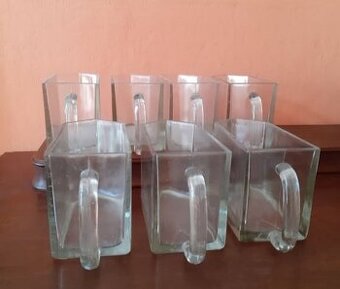 Staré skleněné dózy na potraviny - 1