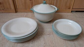 jídelní servis starožitný