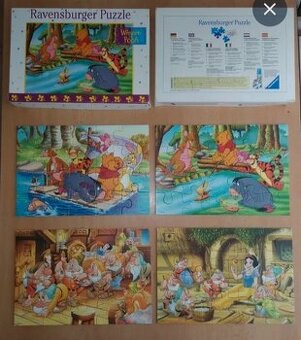 Puzzle Disney - 4 obrázky