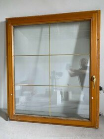 Dřevěné okno 1200x1490 levé