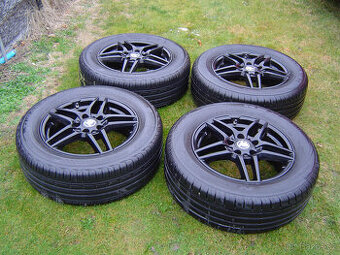 4XLETNÍ HLINÍKOVÁ KOLA ŠKODA KAROQ, SUPERB 215/60 R16. TOP