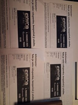 Škvor 4 lístky k sezení