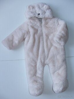 M224 Chlupatá zimní kombinéza vel. 80, F&F