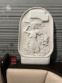 porcelánová plaketa