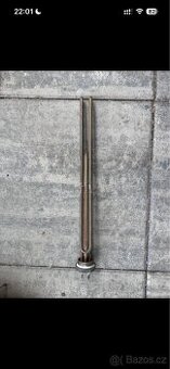 Topné těleso 2000w s jímkou, nerez