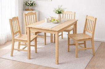 Jídelní sestava z masivu