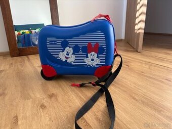 Dětský kufr SAMSONITE Dream 2Go Ride-on Disney