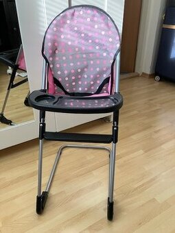Jídelní židlička pro panenky