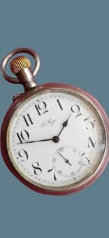 Paul Bure - Výjimečné, velké ruské carské kapesní hodinky -