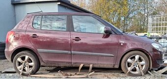 nd z škoda fabia 2 1.4 63kw rosso červená