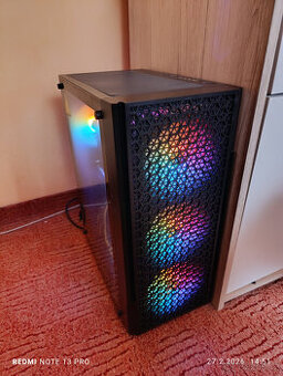 Herni PC - I5-10400F, 16GB RAM, SSD+HDD, 6600XT, WIN11