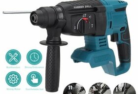 Vrtací, sbíjecí SDS plus kladivo pro Makitu 18V