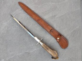 Reprezentativní lovecká dýka (zavazák) 42 cm – PRAVÝ PAROH