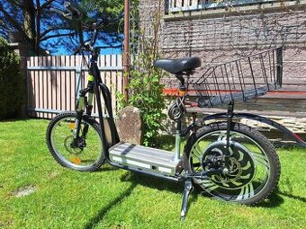 Koloběžka elektrická - Perut City 12Ah kola 20"