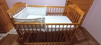 Dřevěná postýlka borovice