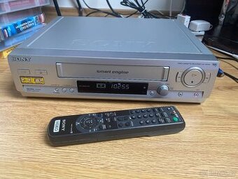 Kvalitní HI-FI VHS rekordér SONY SLV-SE510 (Smart Engine)