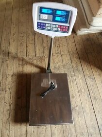 Digitální můstková váha TCS do 200 kg plocha vážení 40x50 cm