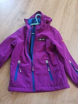 Softshellová bunda vel 128 TrollKids