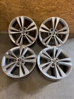 Originál alu kola Škoda - R18, 5x112