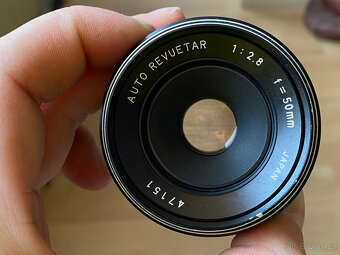 Objektiv Auto Revuetar 50mm f2.8 M42