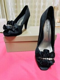 Luxusní černé boty Menbur