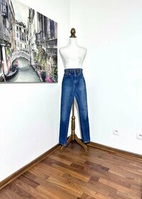 Luxusní džíny s extra vysokým pasem YVES SAINT LAURENT